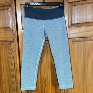 Lululemon Athletica Striped Capri Leggings